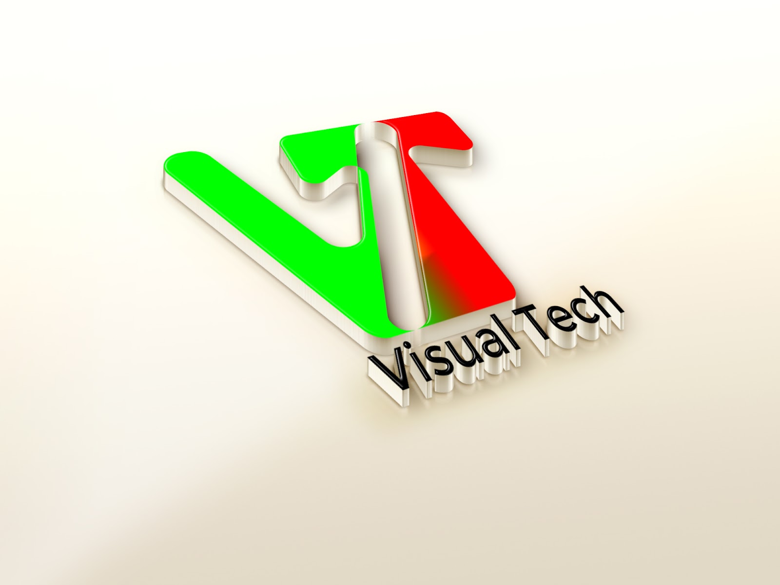 free i love 3d logo mockup psd. Visual Tech Logo Mockup