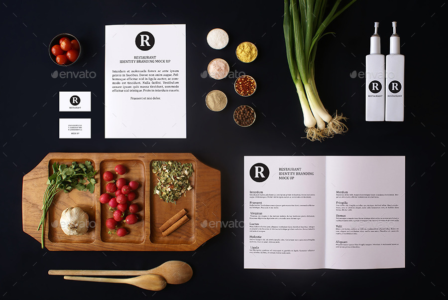 This graphic design restaurant mockup is another free download. 70 Best Restaurant Branding Mockup Templates Graphic Design Resources