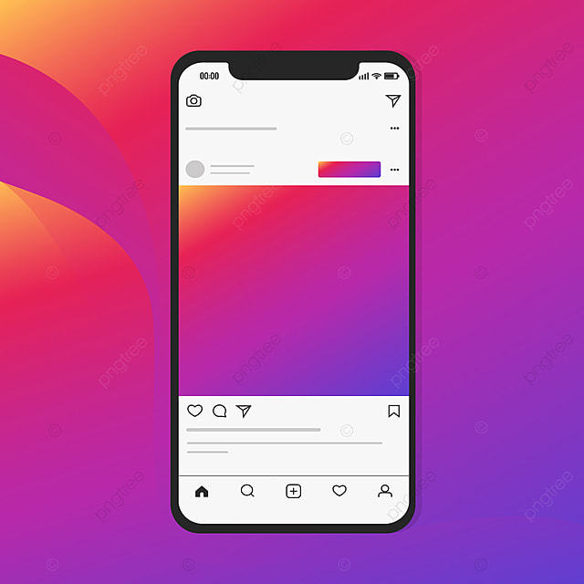 21+ Download Instagram Vector Mockup&nbsp;Psd