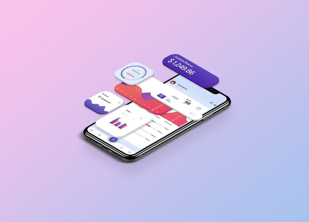 24+ Download Isometric App Mockup&nbsp;Psd