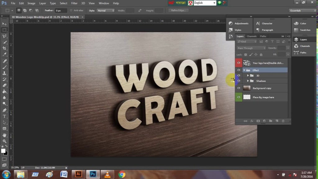 35+ Download Adobe Illustrator Logo Mockup&nbsp;Psd