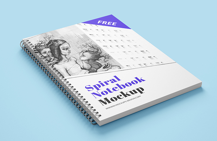 44+ Download Mockup Notebook A5&nbsp;Psd