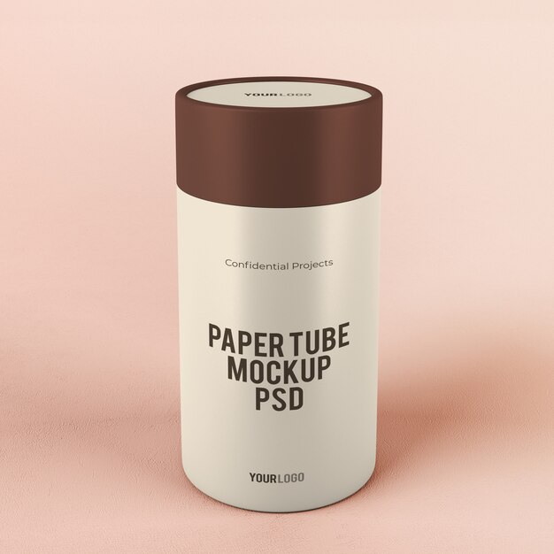 26+ Download Paper Tube Mockup Psd&nbsp;Free